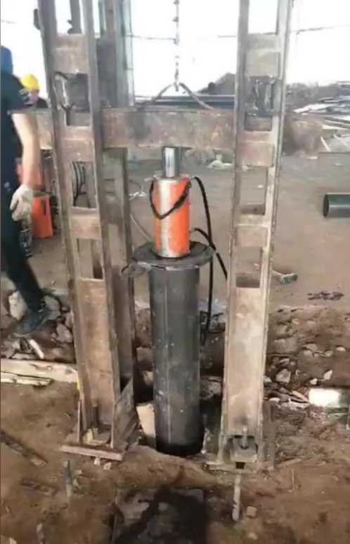 商丘民权县钢管桩加固