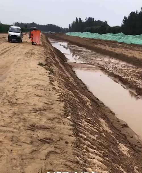 商丘民权县河道降水